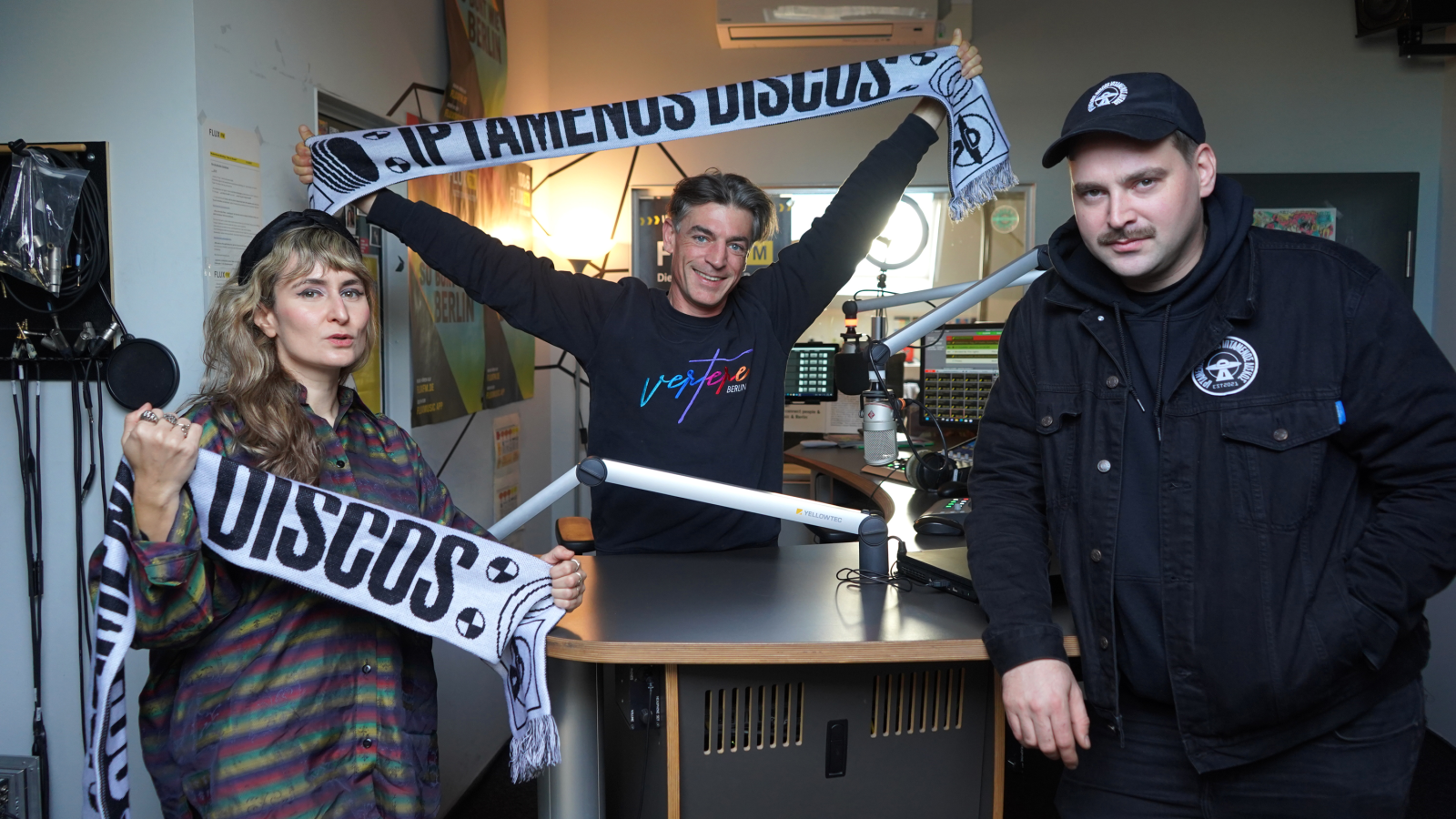 Local Suicide im FluxFM Der Abend Interview, © Constanze Kaul