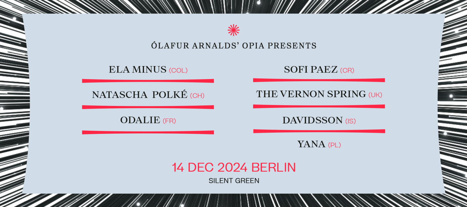 Ólafur Arnalds presents: OPIA | Konzert, © OPIA Sessions