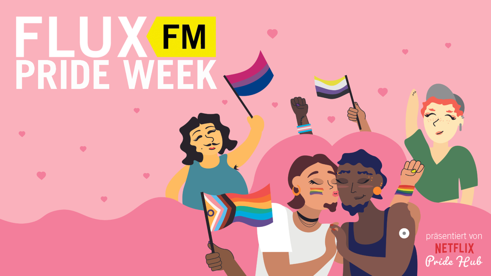 FluxFM Pride Week präsentiert vom Netflix Pride Hub, © FluxFM