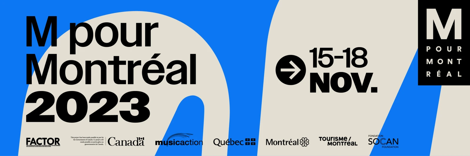 Eine unschlagbare Kombination aus Stadt und Liebe zur Musik | M Pour Montréal, © M Pour Montreal Eine unschlagbare Kombination aus Stadt und Liebe zur Musik | M Pour Montréal, © M Pour Montreal