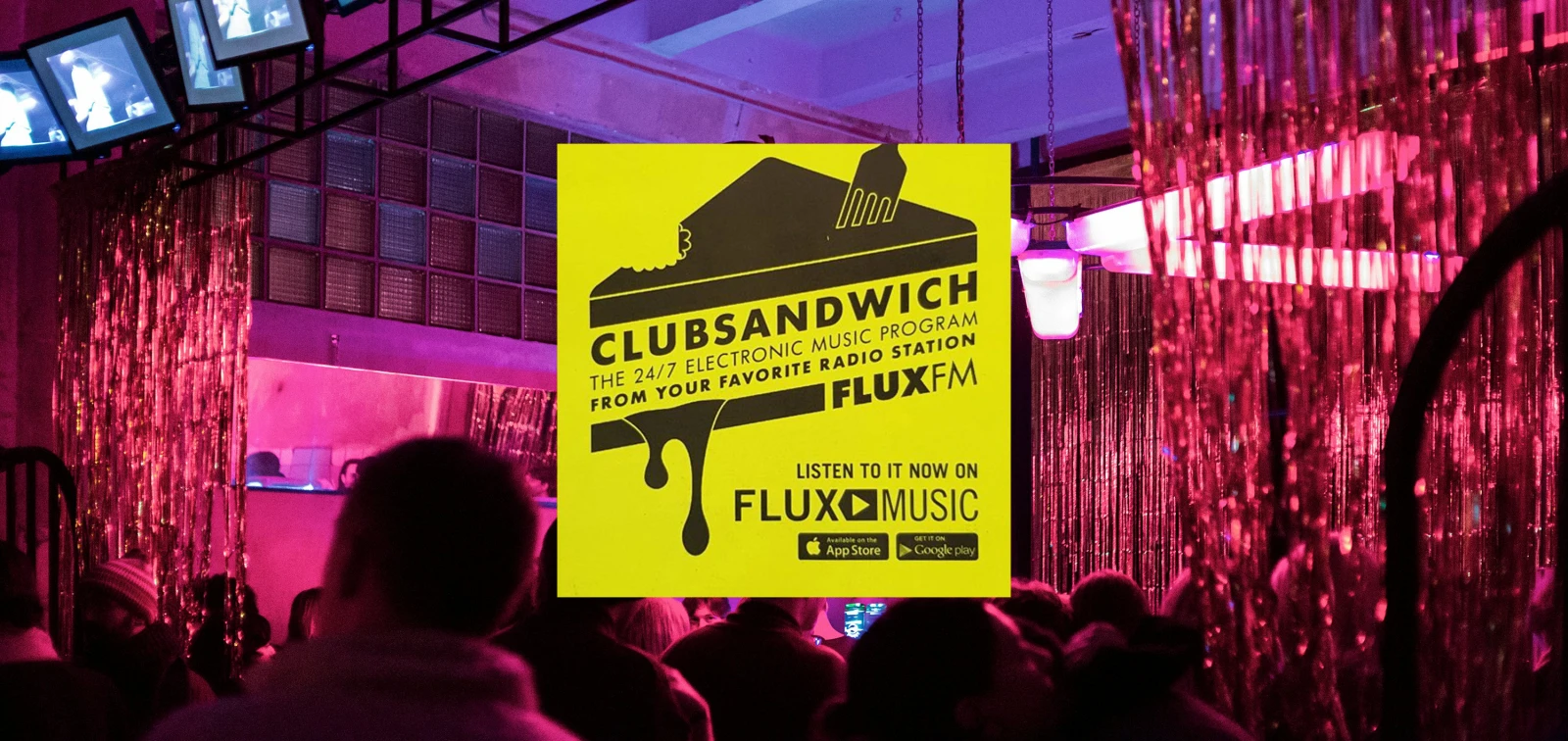 Das House- und Techno-Warmup für eure Clubnacht! | Clubsandwich, © fluxfm Das House- und Techno-Warmup für eure Clubnacht! | Clubsandwich, © fluxfm